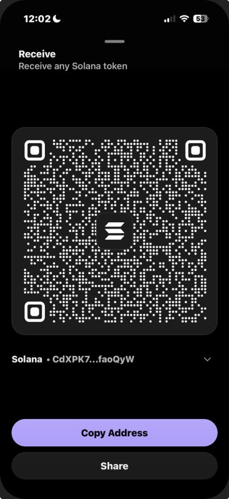 Solana QR Code