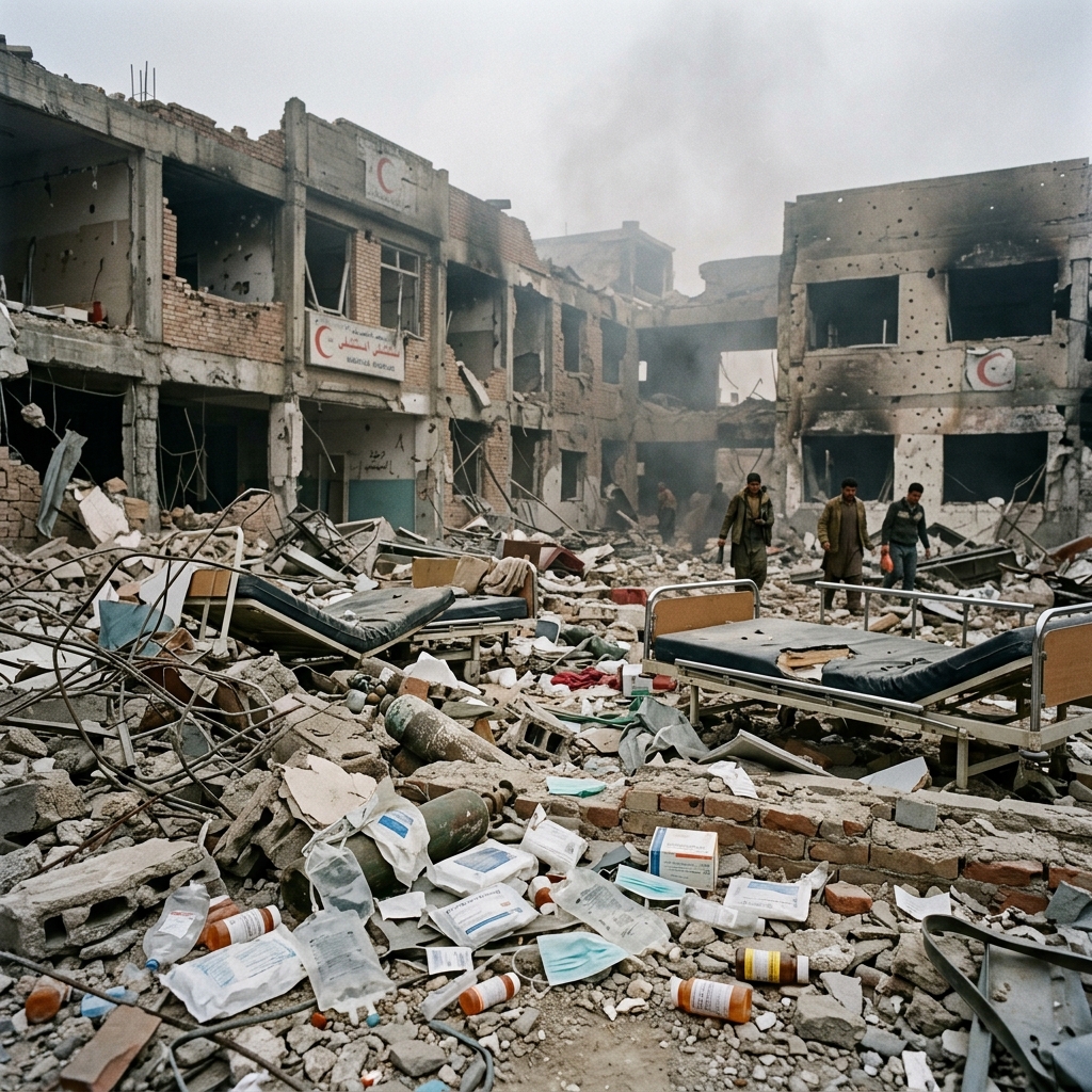 Destroyed Hospital